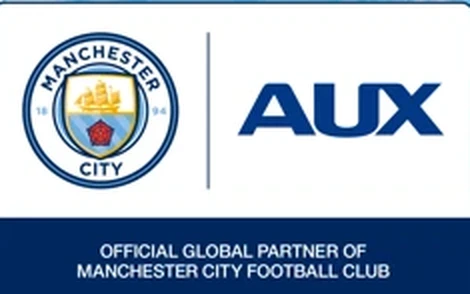 Manchester City × AUX — Official Global Partner of Manchester City Football Club