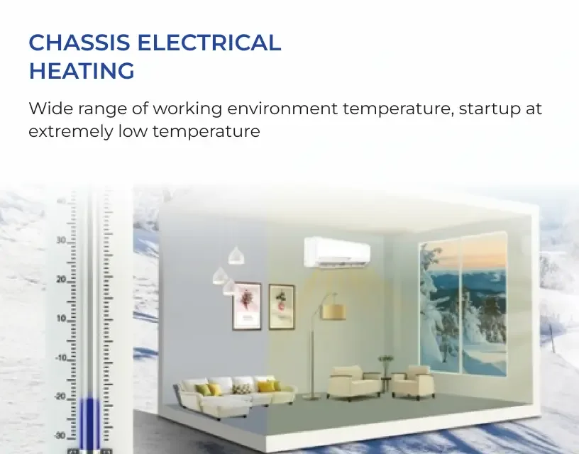 Chassis Heating System - Winter heating performance