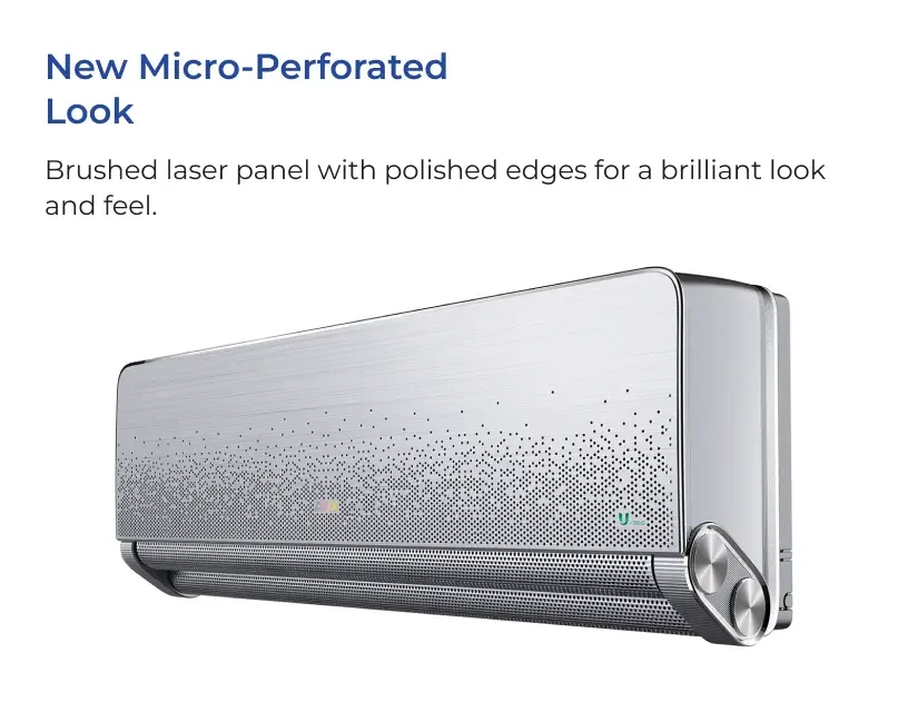 Micro-Perforated Design - Advanced air filtration